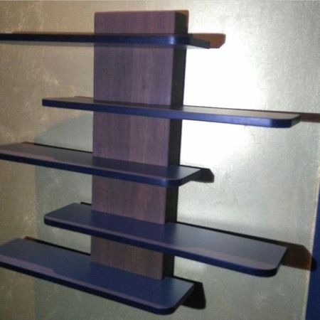 Brillenablage vor der Sauna